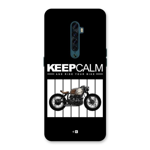 Keeps Calm Back Case for Oppo Reno2