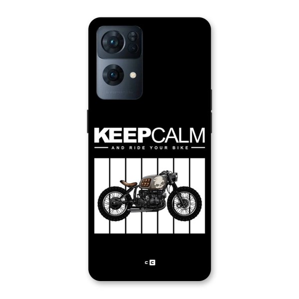 Keeps Calm Back Case for Oppo Reno7 Pro 5G