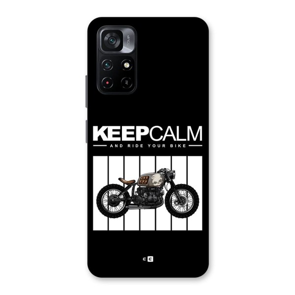 Keeps Calm Back Case for Poco M4 Pro 5G