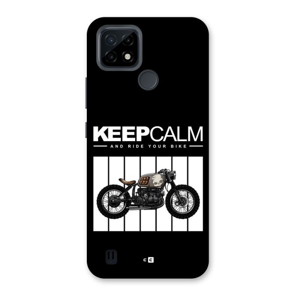 Keeps Calm Back Case for Realme C21