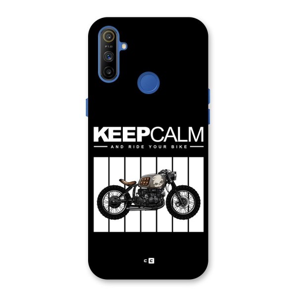 Keeps Calm Back Case for Realme Narzo 10A