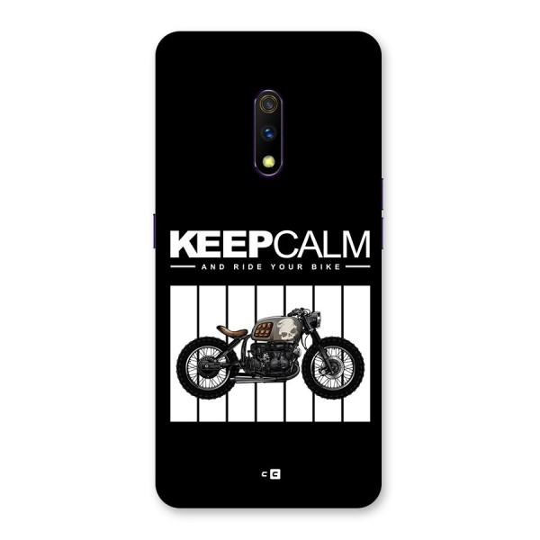 Keeps Calm Back Case for Realme X