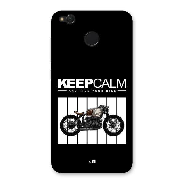 Keeps Calm Back Case for Redmi 4