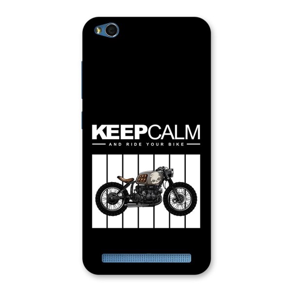 Keeps Calm Back Case for Redmi 5A