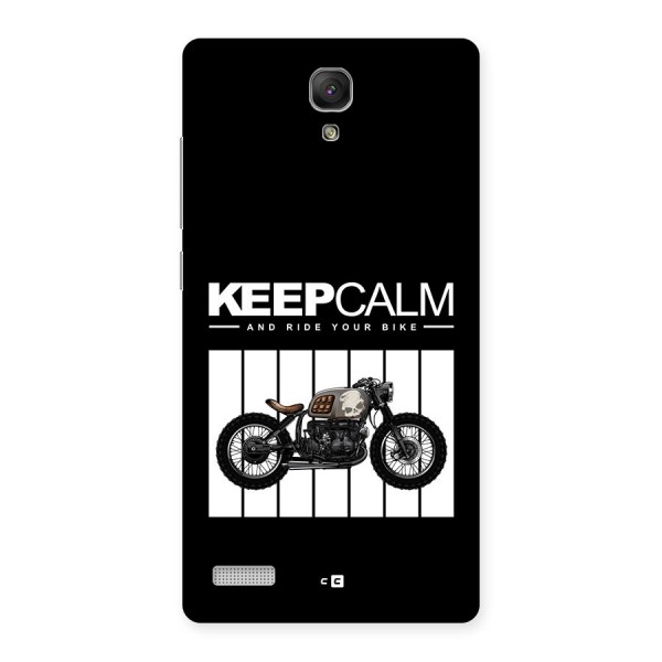 Keeps Calm Back Case for Redmi Note