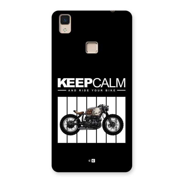 Keeps Calm Back Case for V3 Max