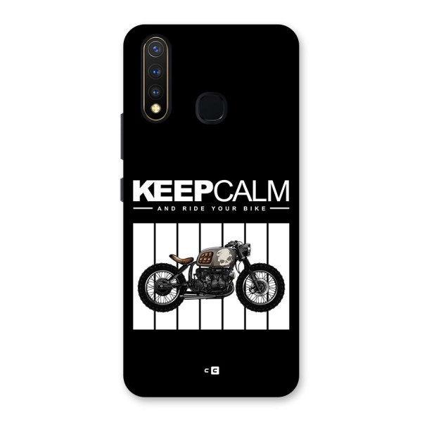 Keeps Calm Back Case for Vivo U20