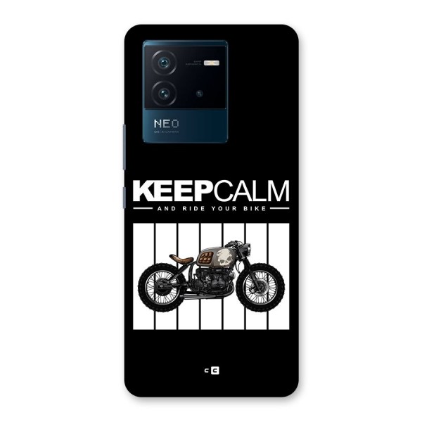 Keeps Calm Back Case for Vivo iQOO Neo 6 5G