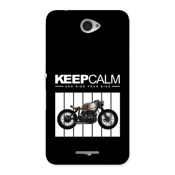 Keeps Calm Back Case for Xperia E4