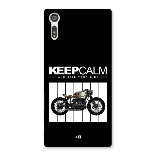 Keeps Calm Back Case for Xperia XZ