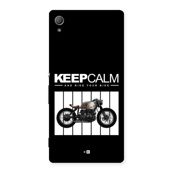 Keeps Calm Back Case for Xperia Z4