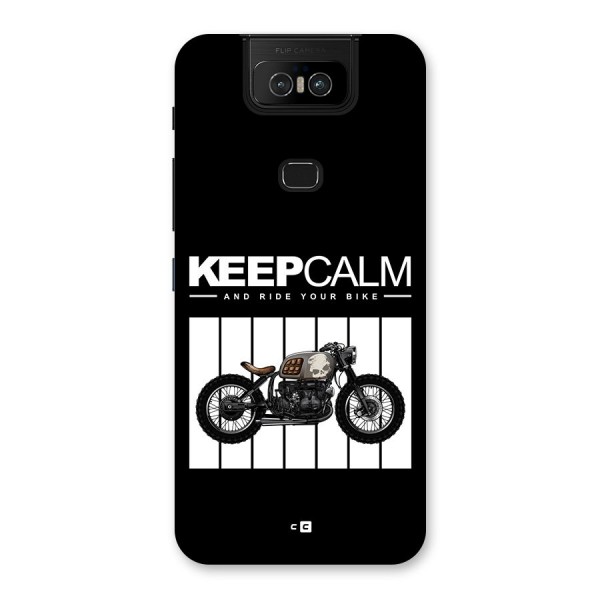 Keeps Calm Back Case for Zenfone 6z