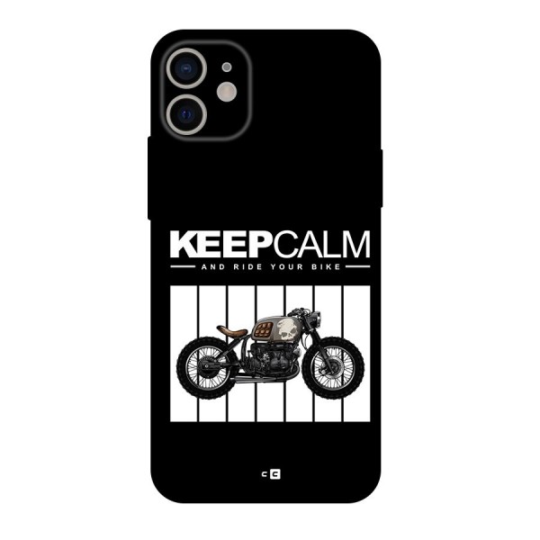 Keeps Calm Back Case for iPhone 11