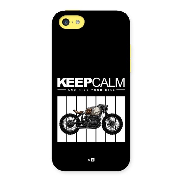 Keeps Calm Back Case for iPhone 5C