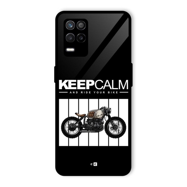 Keeps Calm Glass Back Case for Realme 9 5G