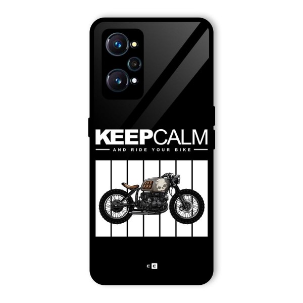 Keeps Calm Glass Back Case for Realme GT Neo2