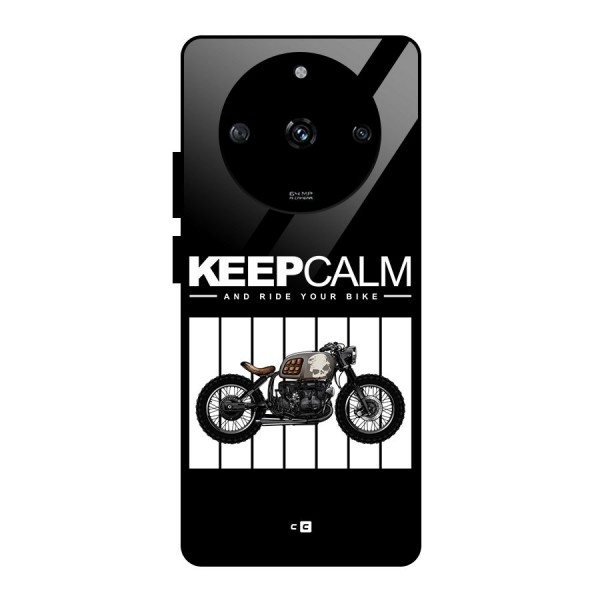 Keeps Calm Glass Back Case for Realme Narzo 60 5G