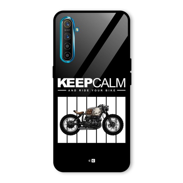 Keeps Calm Glass Back Case for Realme X2