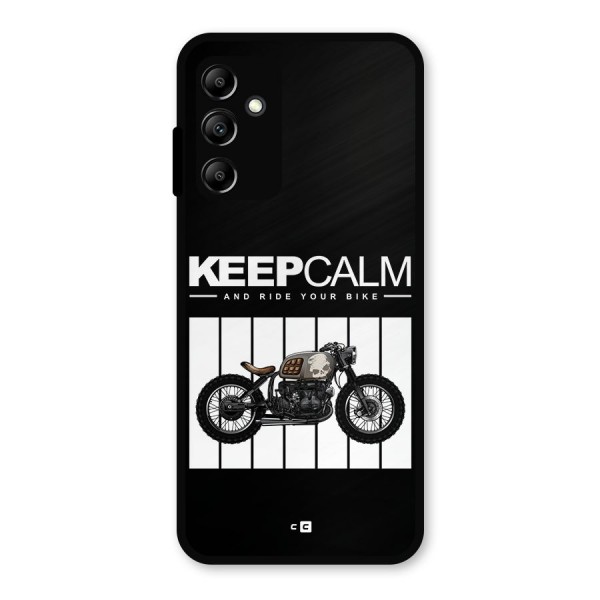 Keeps Calm Metal Back Case for Galaxy A14 5G