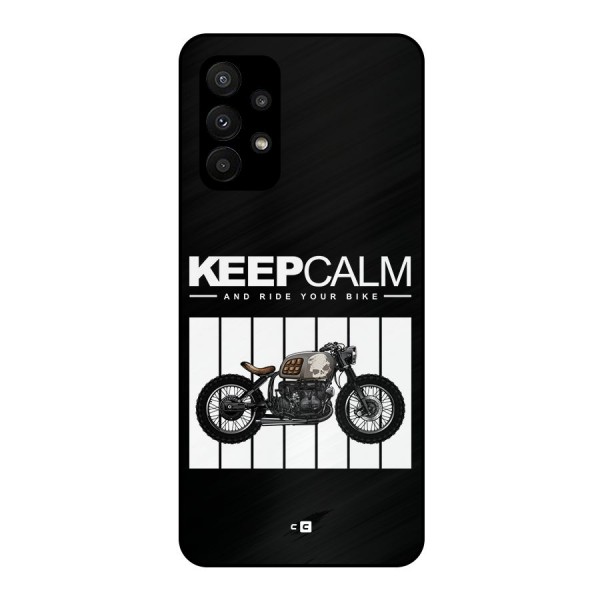 Keeps Calm Metal Back Case for Galaxy A23