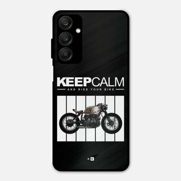 Keeps Calm Metal Back Case for Galaxy A25 5G