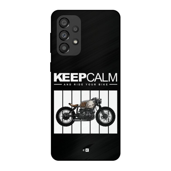 Keeps Calm Metal Back Case for Galaxy A33 5G