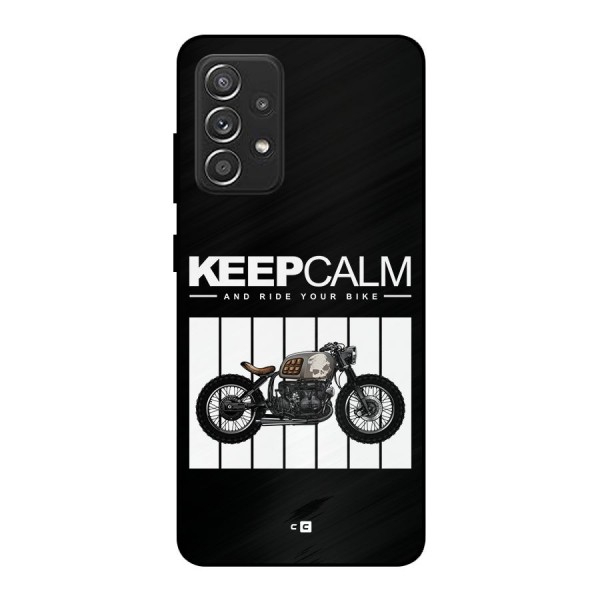 Keeps Calm Metal Back Case for Galaxy A52s 5G