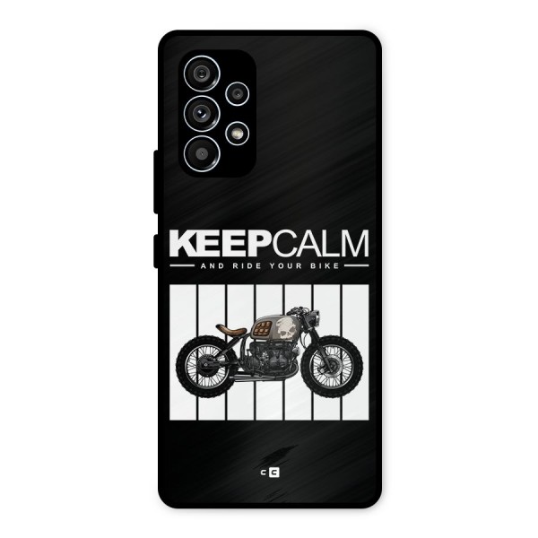 Keeps Calm Metal Back Case for Galaxy A53 5G