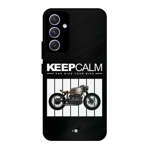 Keeps Calm Metal Back Case for Galaxy A54