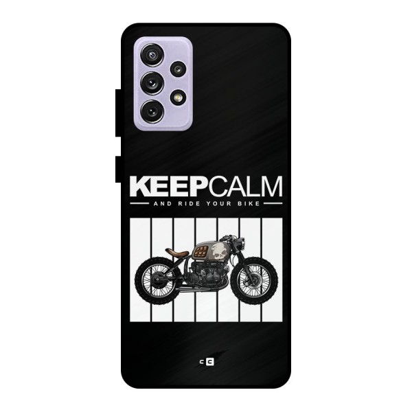 Keeps Calm Metal Back Case for Galaxy A72