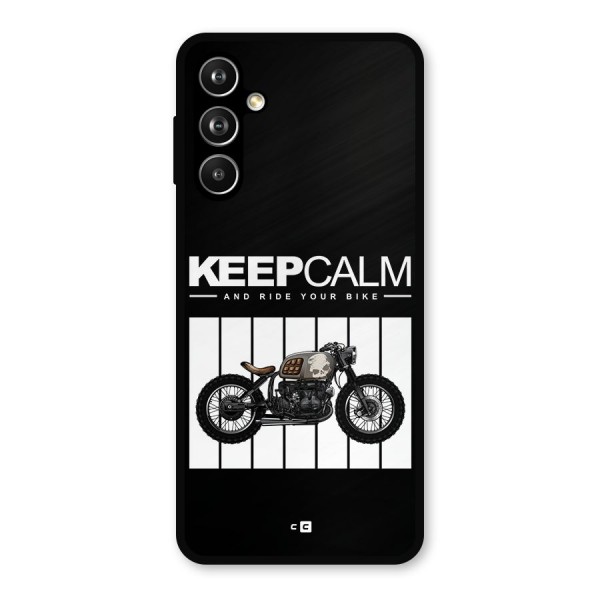 Keeps Calm Metal Back Case for Galaxy F54