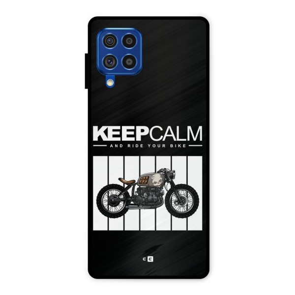 Keeps Calm Metal Back Case for Galaxy F62