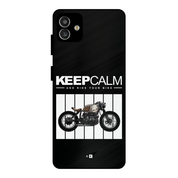 Keeps Calm Metal Back Case for Galaxy M13 5G