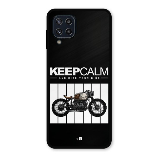 Keeps Calm Metal Back Case for Galaxy M32