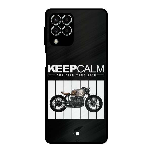 Keeps Calm Metal Back Case for Galaxy M33