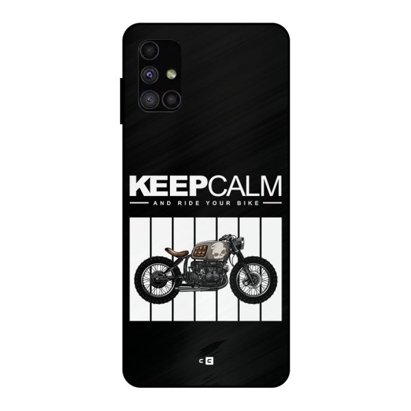 Keeps Calm Metal Back Case for Galaxy M51