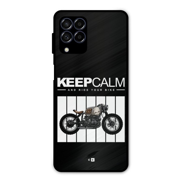 Keeps Calm Metal Back Case for Galaxy M53 5G