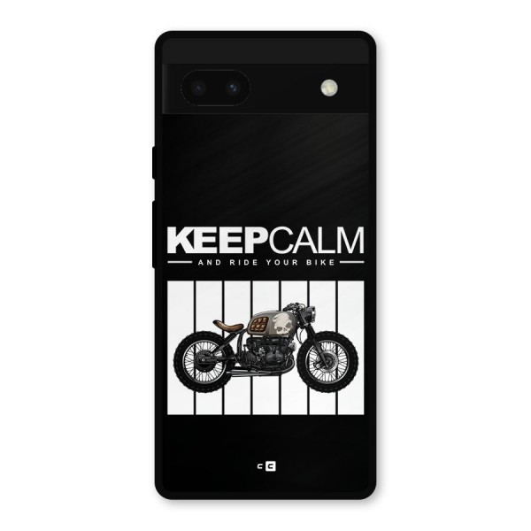 Keeps Calm Metal Back Case for Google Pixel 6a