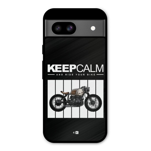 Keeps Calm Metal Back Case for Google Pixel 8a