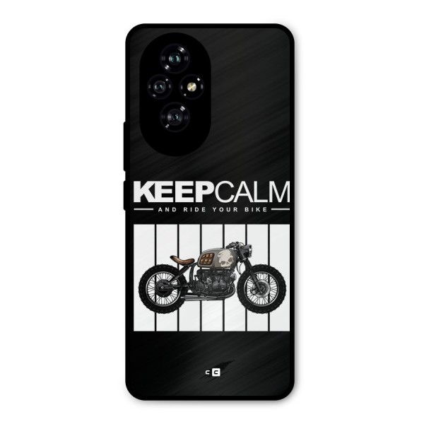 Keeps Calm Metal Back Case for Honor 200