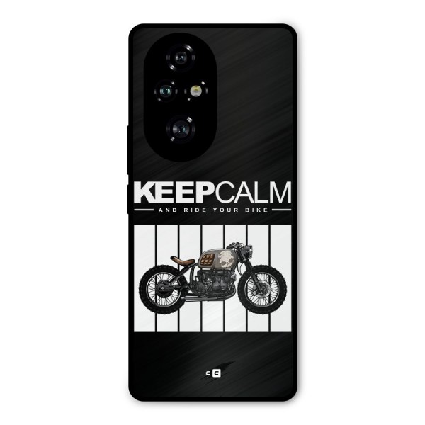 Keeps Calm Metal Back Case for Honor 200 Pro