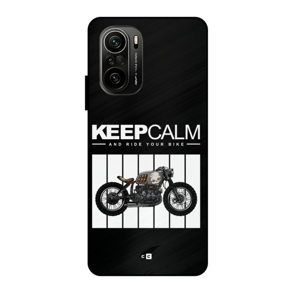 Keeps Calm Metal Back Case for Mi 11X Pro