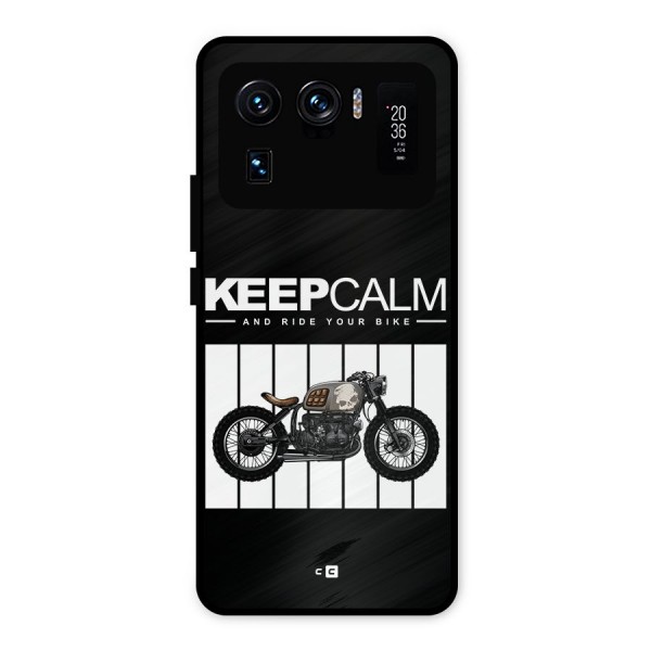 Keeps Calm Metal Back Case for Mi 11 Ultra