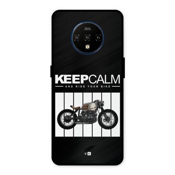 Keeps Calm Metal Back Case for OnePlus 7T