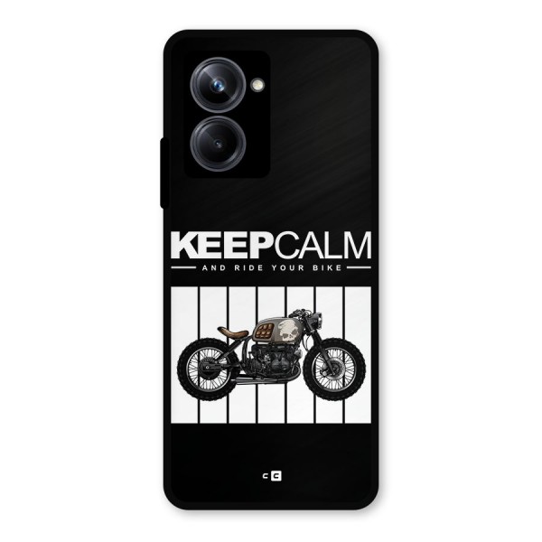 Keeps Calm Metal Back Case for Realme 10 Pro