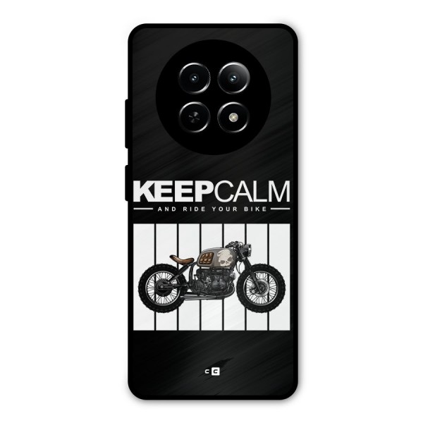 Keeps Calm Metal Back Case for Realme 12 5G