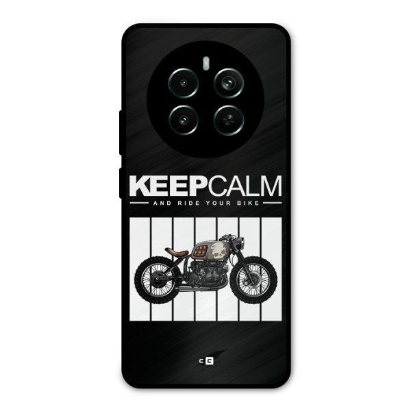 Keeps Calm Metal Back Case for Realme 12 Pro Plus