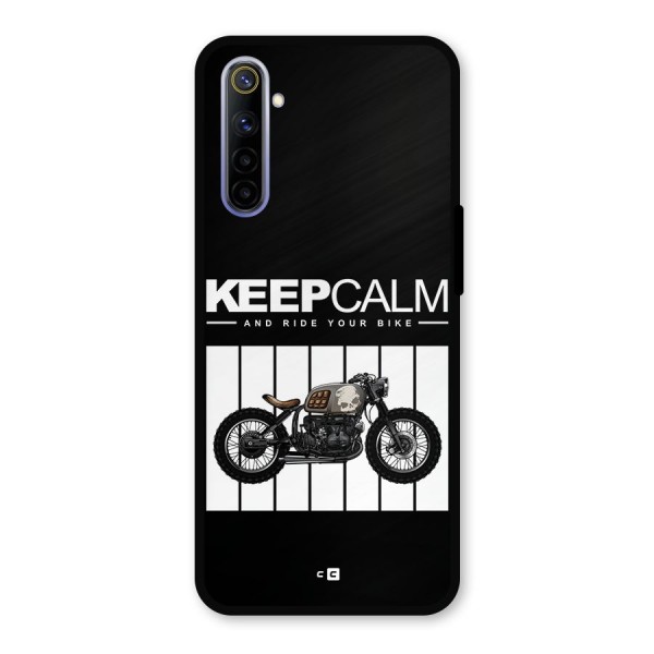 Keeps Calm Metal Back Case for Realme 6i