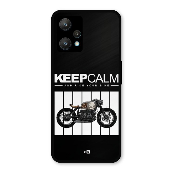 Keeps Calm Metal Back Case for Realme 9