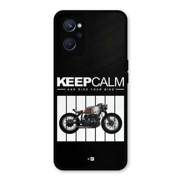 Keeps Calm Metal Back Case for Realme 9i